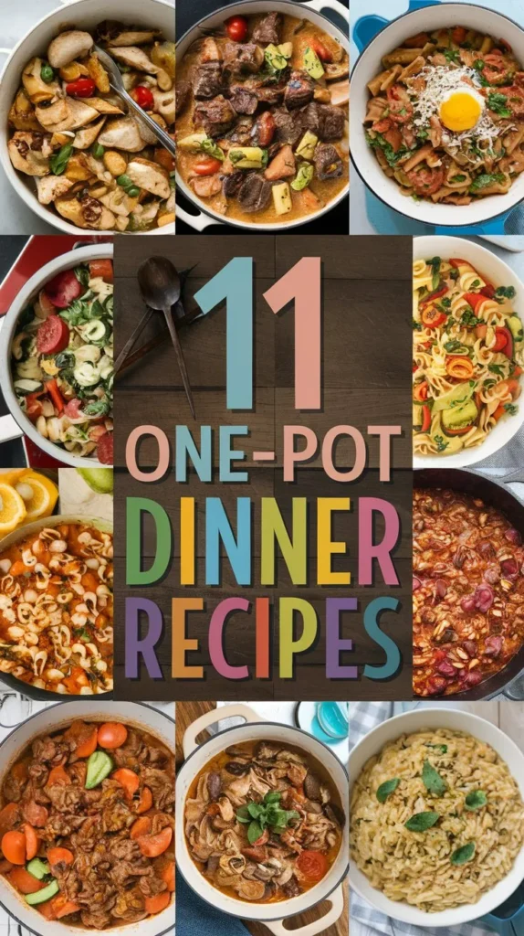 11 Quick and Easy One-Pot Dinner Recipes for Busy Nights