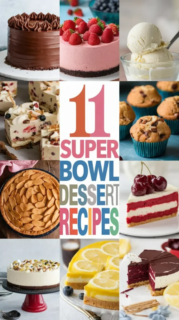 11 Super Bowl Dessert Recipes to Satisfy Your Cravings