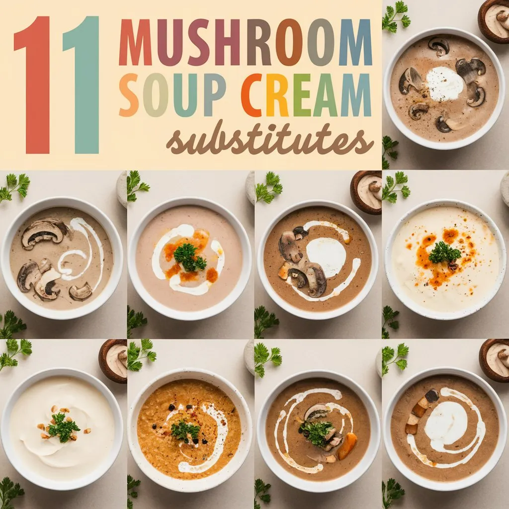 11 Mushroom Soup Cream Substitutes for a Rich, Earthy Flavor