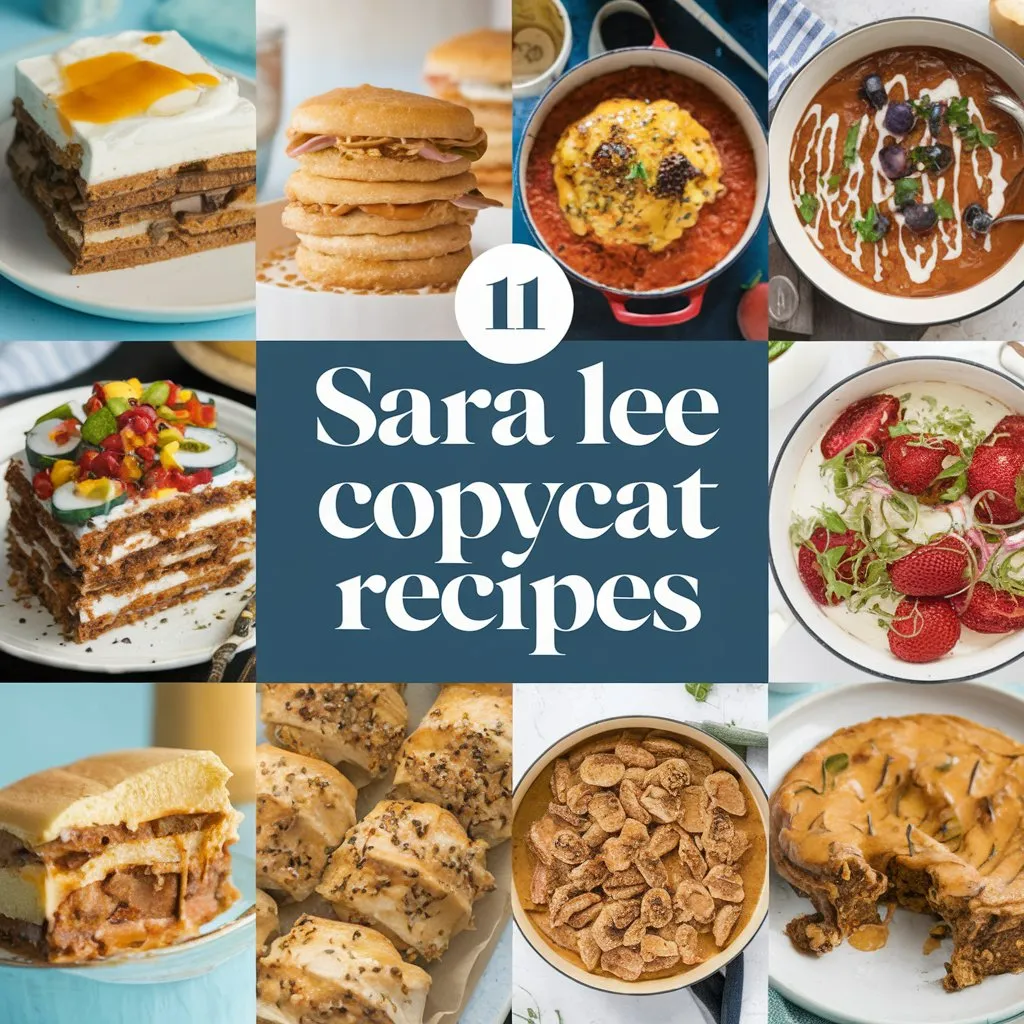 Sara Lee Copycat Recipes: 11 Delicious Treats to Make at Home