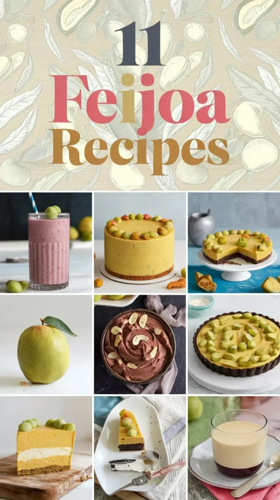 11 Feijoa Recipes: Creative and Delicious Ideas to Try at Home