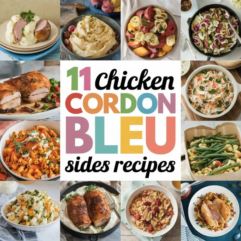 11 Chicken Cordon Bleu Sides Recipes: Easy & Delicious Ideas