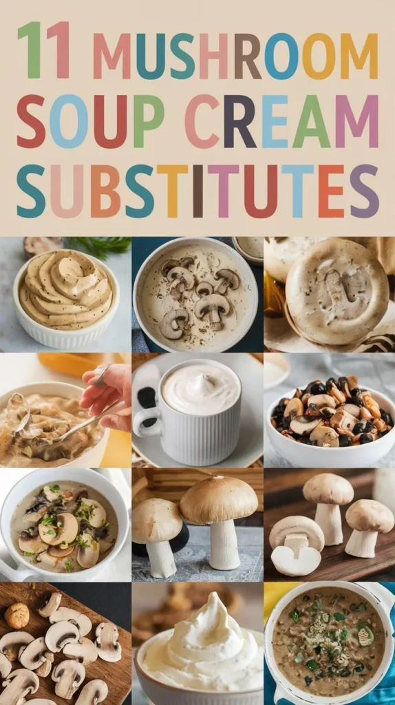 11 Mushroom Soup Cream Substitutes for a Rich, Earthy Flavor