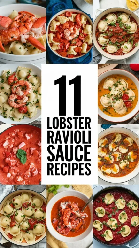 Lobster Ravioli Sauce Recipes: 11 Creative and Delicious Ideas to Try