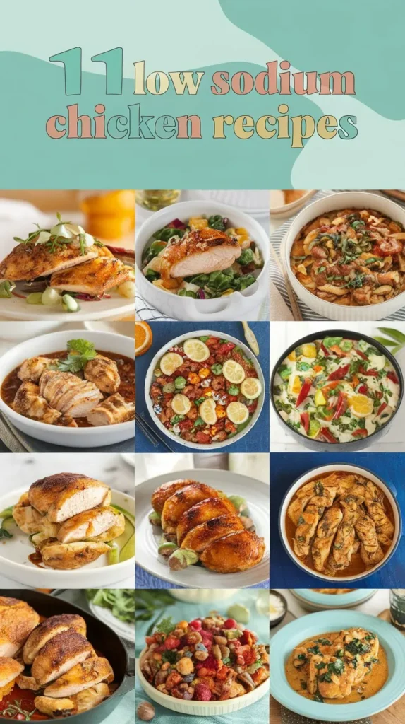 11 Delicious Low Sodium Chicken Recipes for a Healthier You