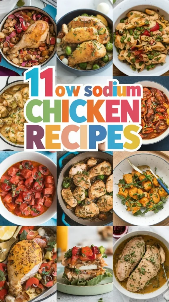 11 Delicious Low Sodium Chicken Recipes for a Healthier You