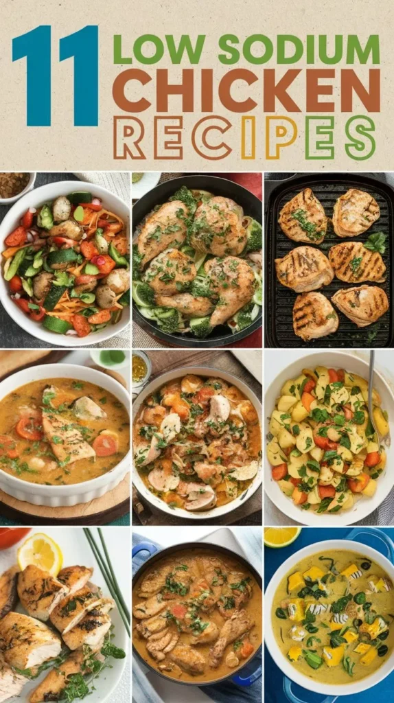 11 Delicious Low Sodium Chicken Recipes for a Healthier You