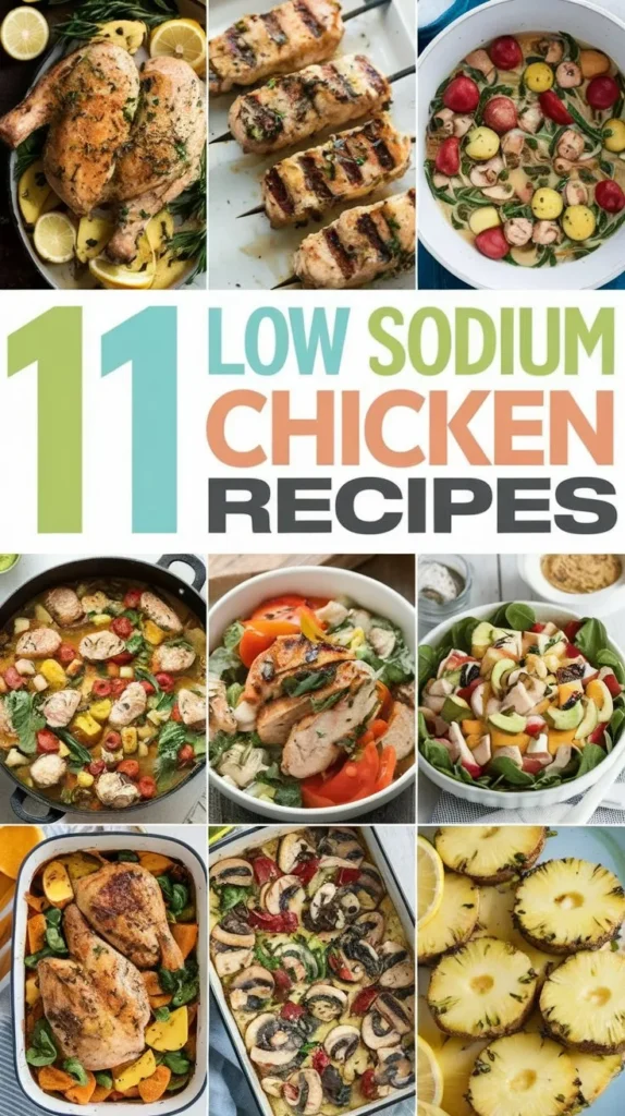 11 Delicious Low Sodium Chicken Recipes for a Healthier You