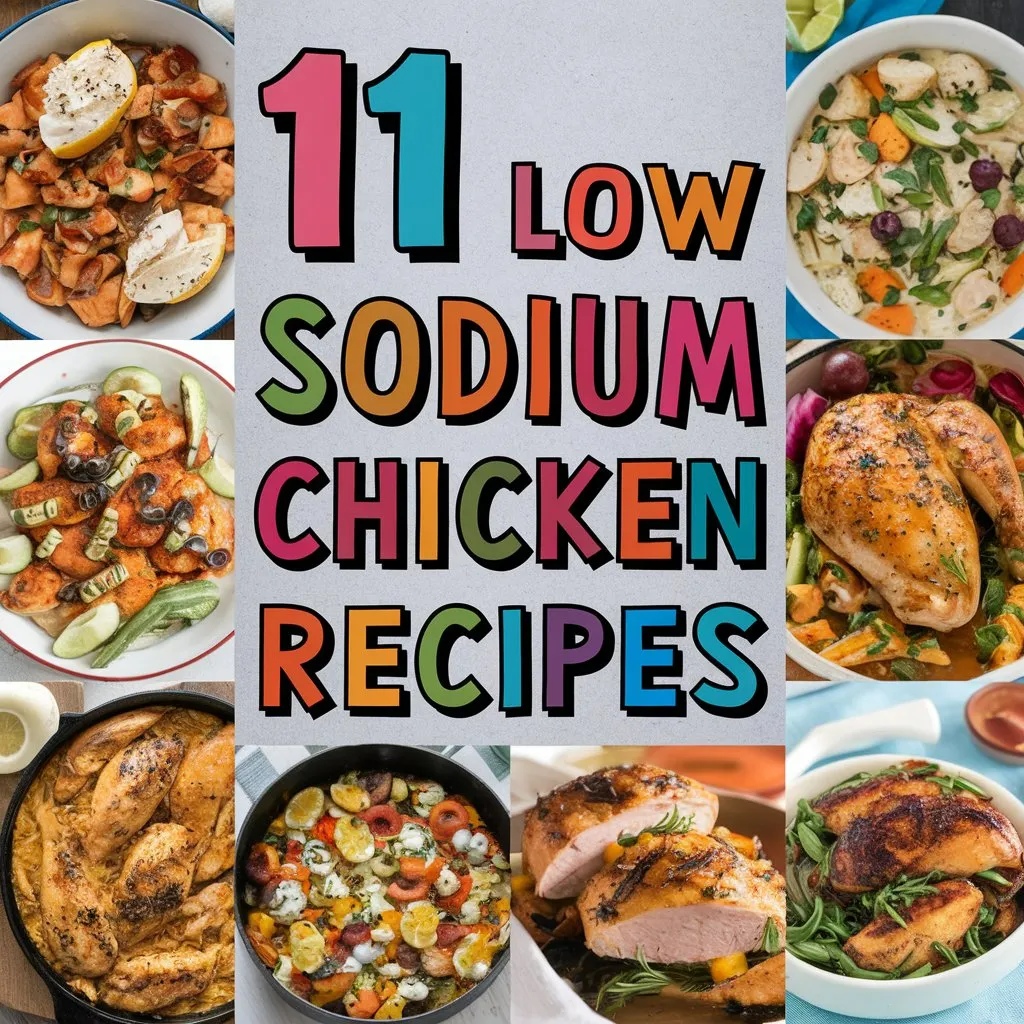 11 Delicious Low Sodium Chicken Recipes for a Healthier You