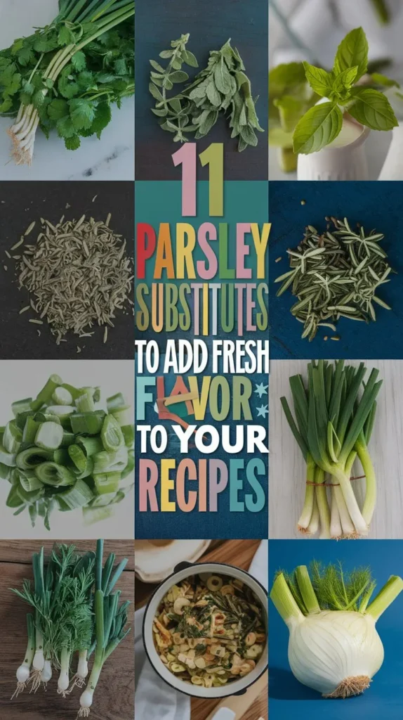 11 Parsley Substitutes to Add Fresh Flavor to Your Recipes