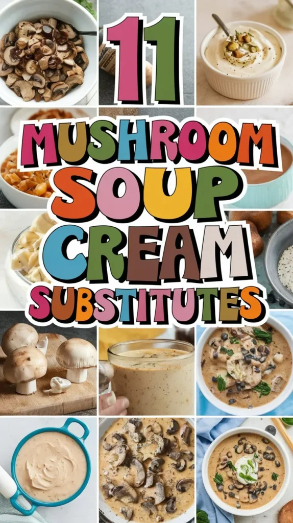 11 Mushroom Soup Cream Substitutes for a Rich, Earthy Flavor