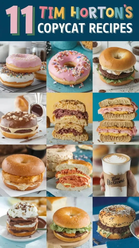 11 Tim Hortons Copycat Recipes to Make Your Mealtime More Delicious