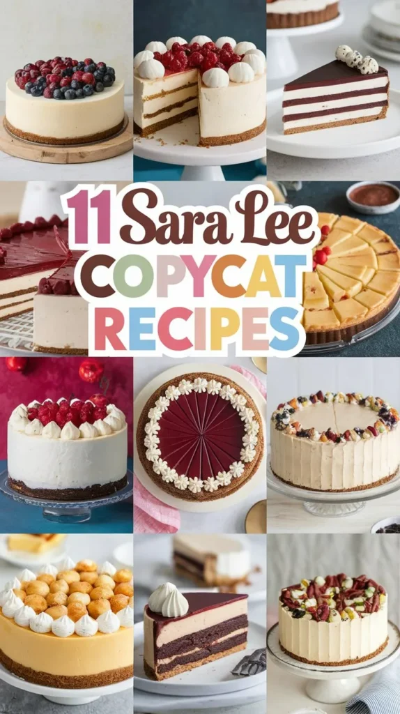 Sara Lee Copycat Recipes: 11 Delicious Treats to Make at Home