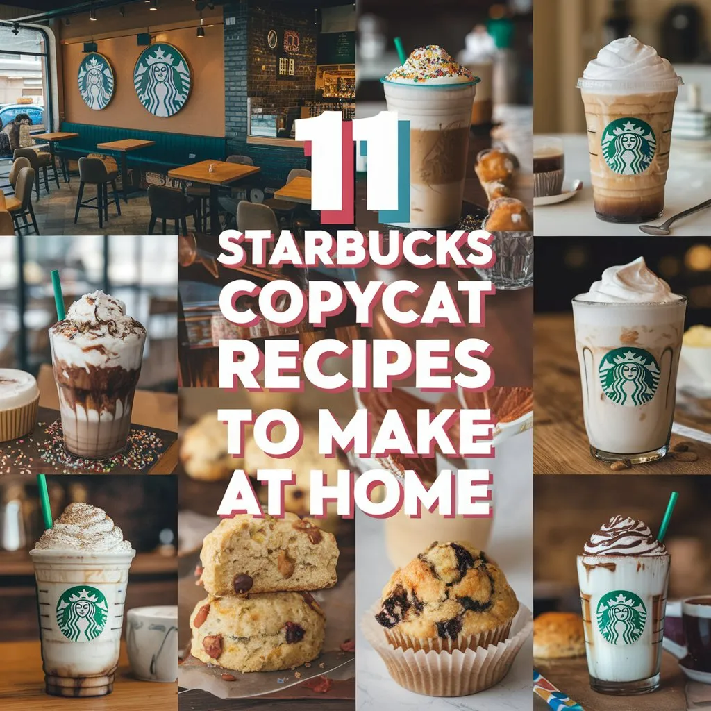 11 Starbucks Copycat Recipes to Make at Home