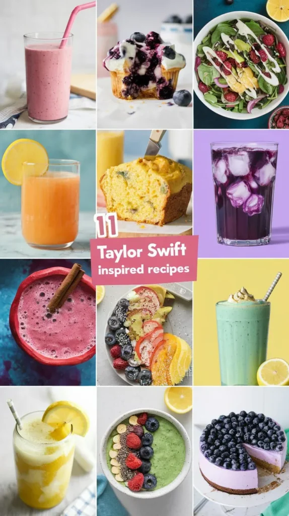 11 Taylor Swift-Inspired Recipes to Make Your Taste Buds Sing