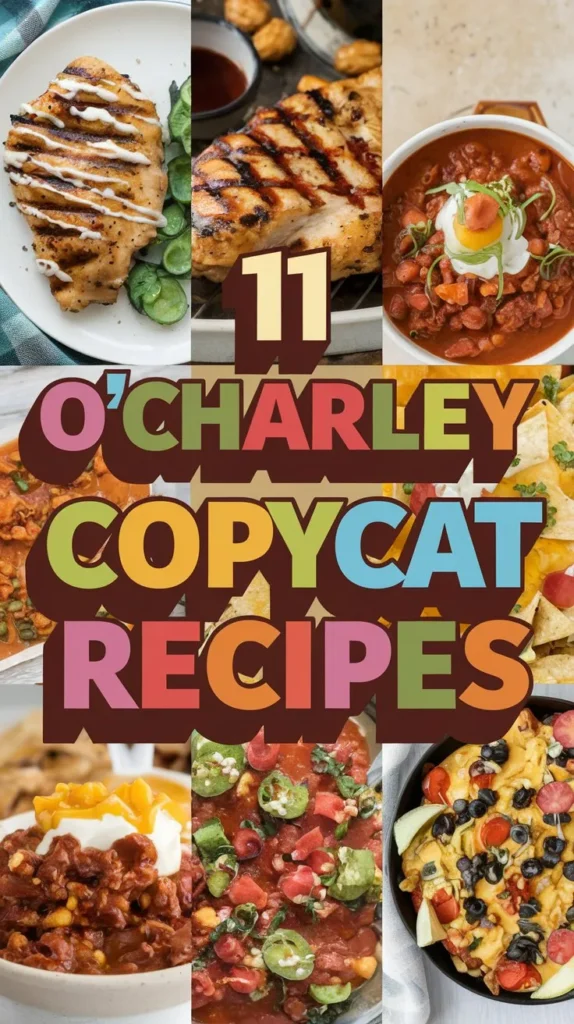 11 O'Charley Copycat Recipes to Satisfy Your Cravings