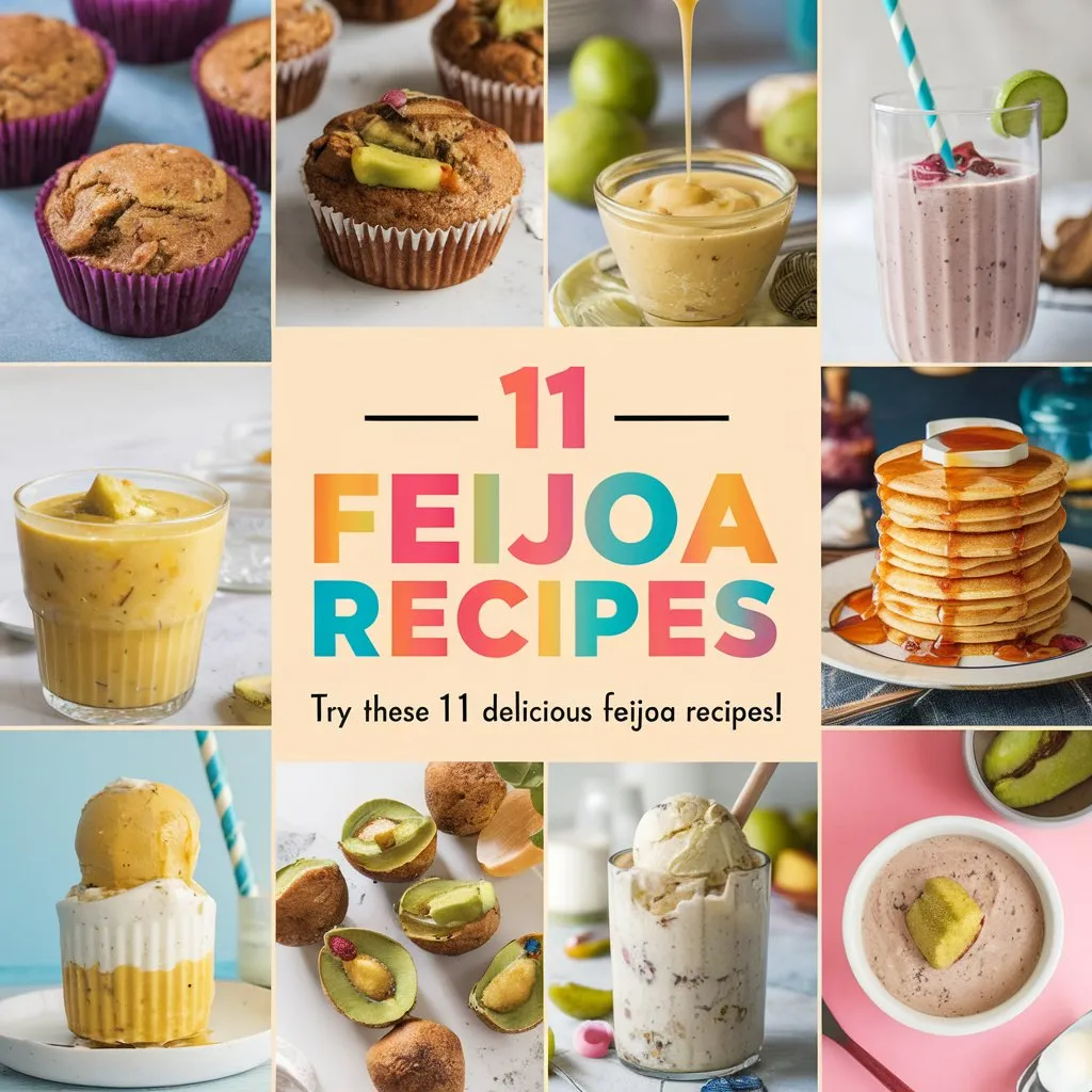 11 Feijoa Recipes: Creative and Delicious Ideas to Try at Home