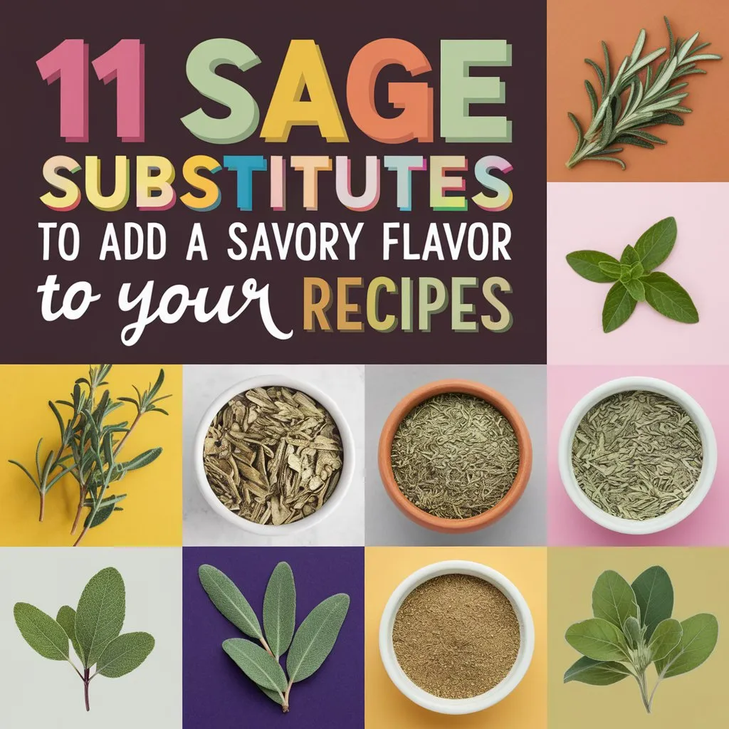 11 Sage Substitutes to Add a Savory Flavor to Your Recipes