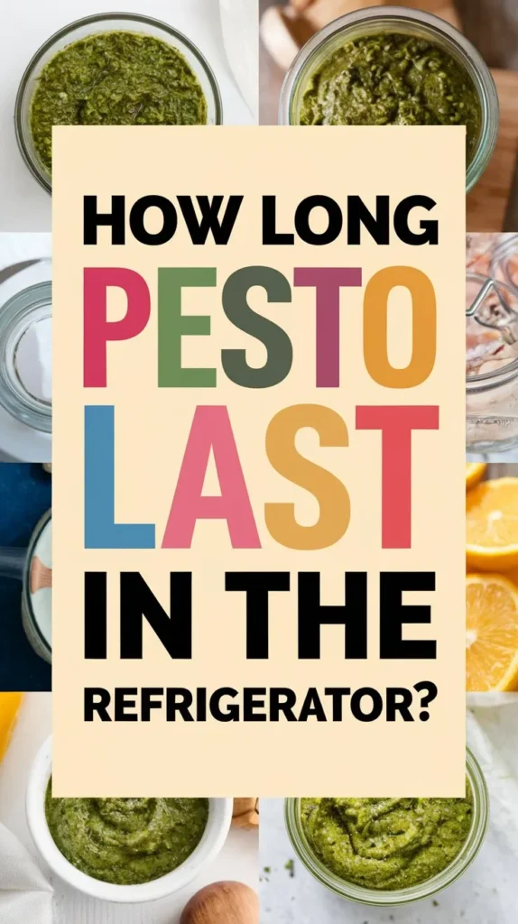 How Long Does Pesto Last in the Refrigerator?