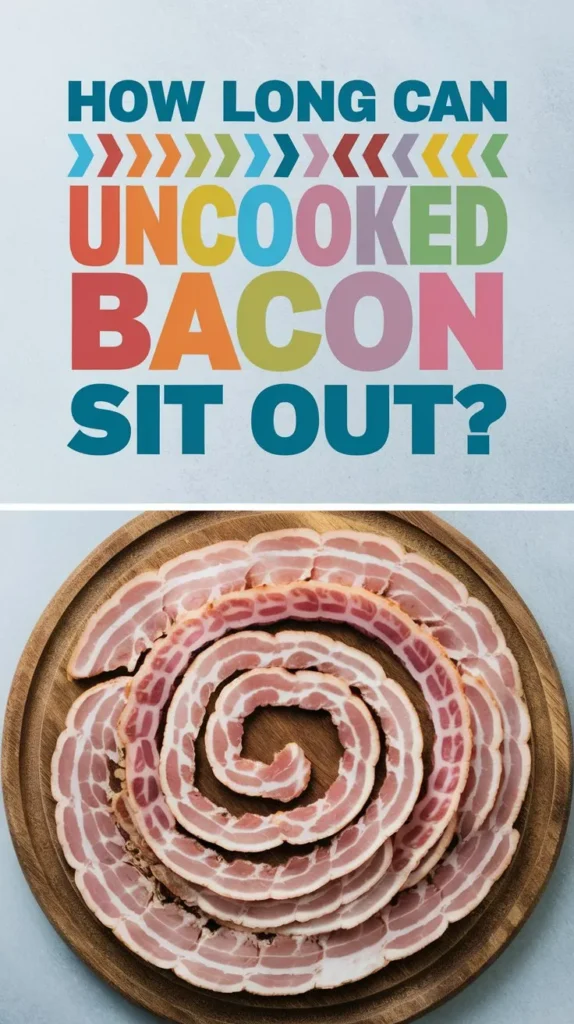 How Long Can Uncooked Bacon Sit Out Before It Goes Bad?