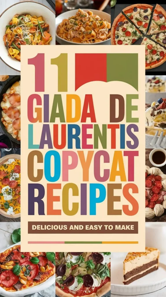 11 Giada De Laurentiis Copycat Recipes to Elevate Your Cooking Game