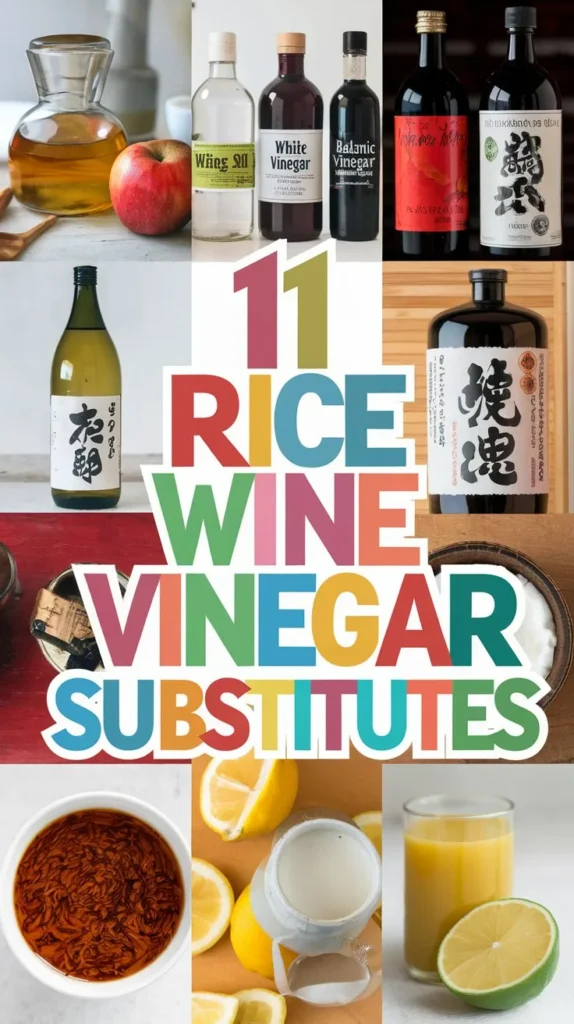 11 Rice Wine Vinegar Substitutes for a Light, Delicate Flavor