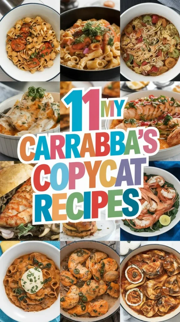 11 My Carrabba's Copycat Recipes to Bring the Italian Flavor to Your Table