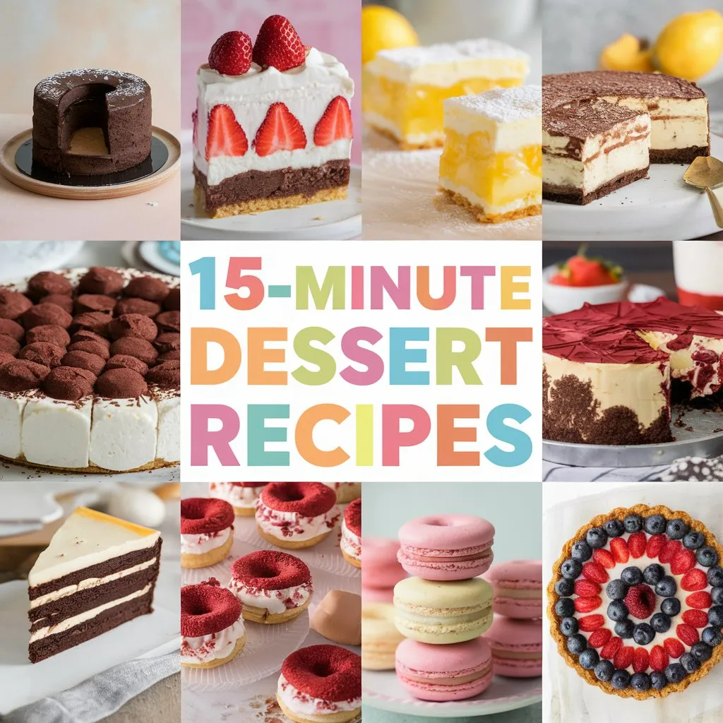 11 Quick and Easy 5-Minute Dessert Recipes