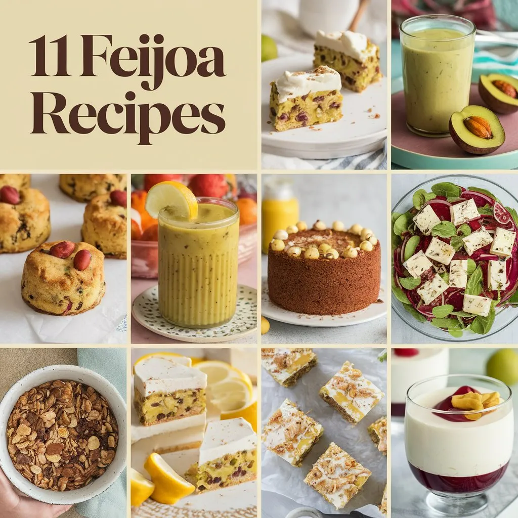 11 Feijoa Recipes: Creative and Delicious Ideas to Try at Home