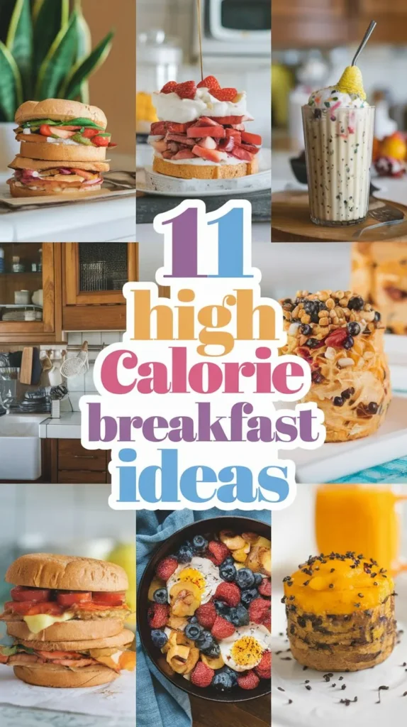 11 High Calorie Breakfast Ideas to Mix Up Your Routine