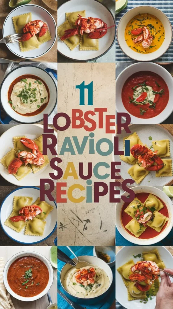 Lobster Ravioli Sauce Recipes: 11 Creative and Delicious Ideas to Try