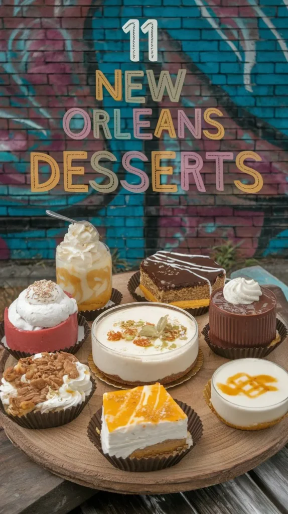 11 New Orleans Desserts to Satisfy Your Cravings