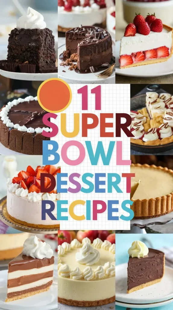 11 Super Bowl Dessert Recipes to Satisfy Your Cravings