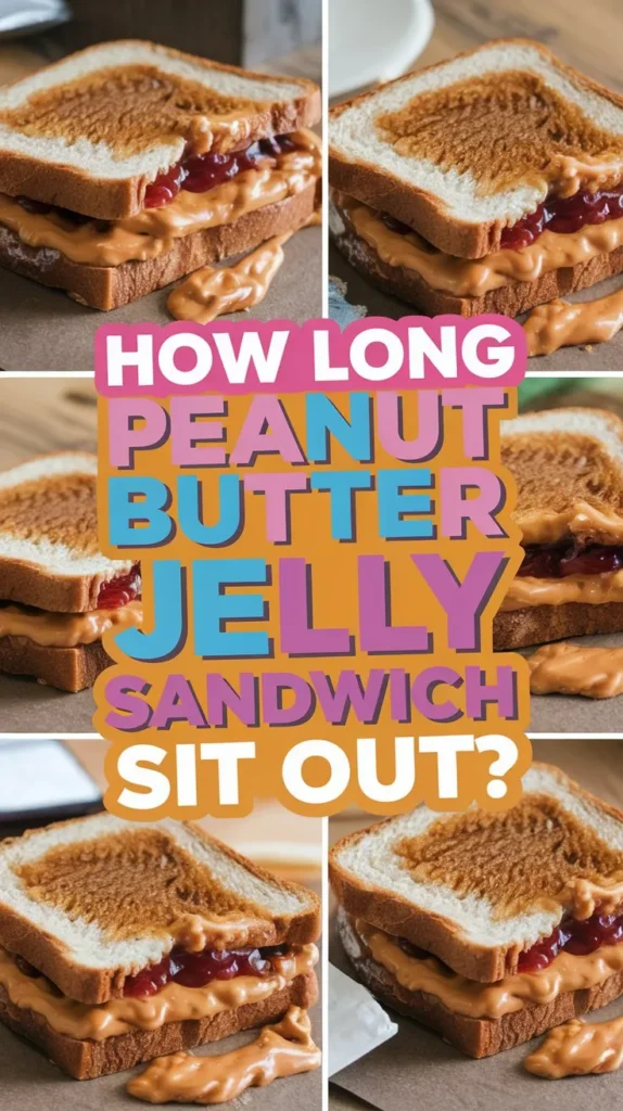 How Long Can a Peanut Butter Jelly Sandwich Sit Out?