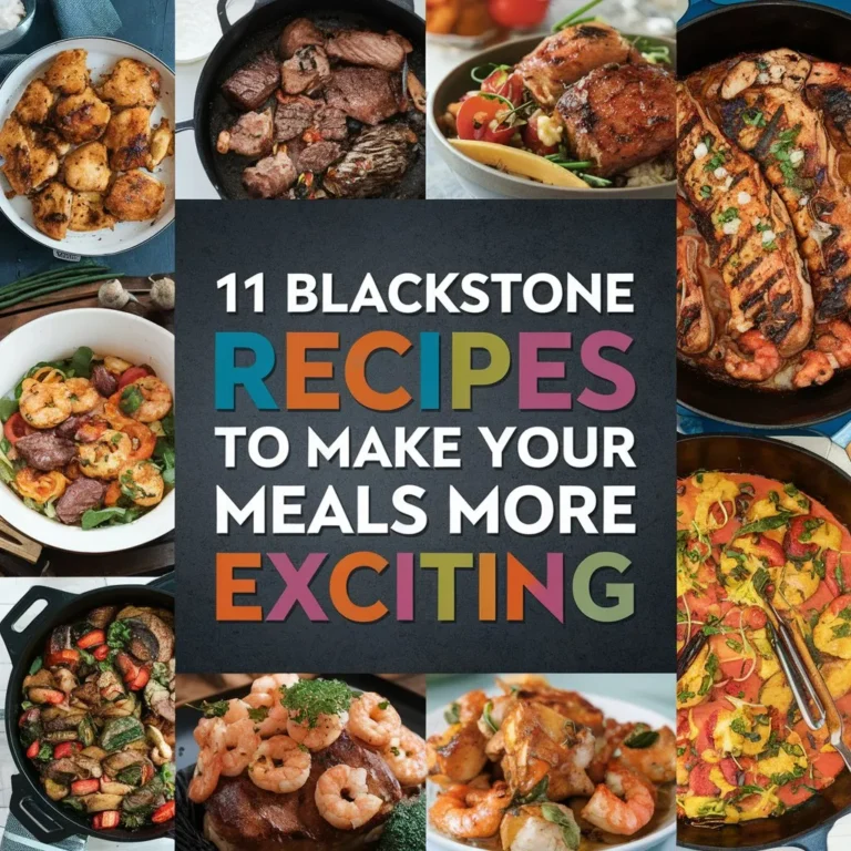 11 Blackstone Recipes to Make Your Meals More Exciting