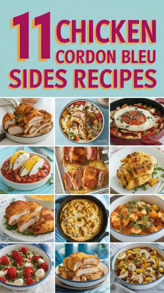 11 Chicken Cordon Bleu Sides Recipes: Easy & Delicious Ideas