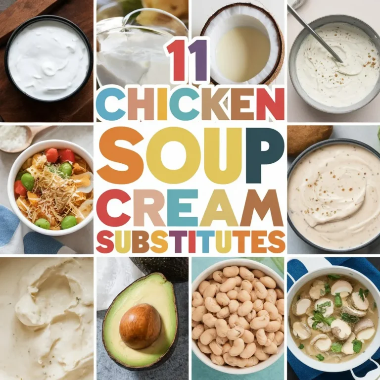 11 Chicken Soup Cream Substitutes for a Creamy, Savory Base