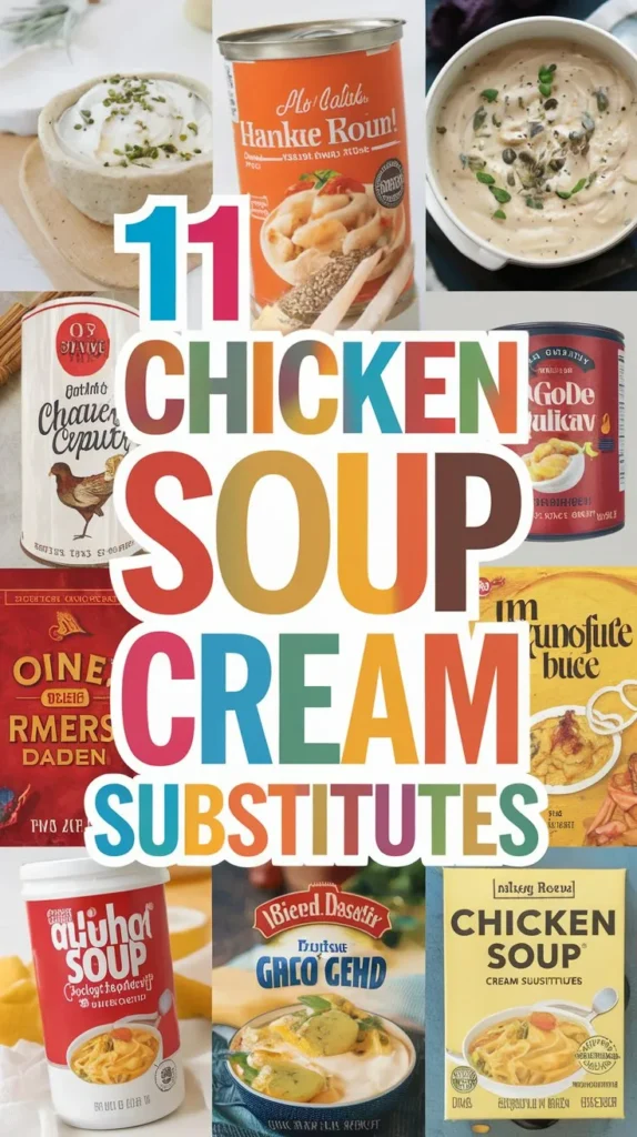 11 Chicken Soup Cream Substitutes for a Creamy, Savory Base