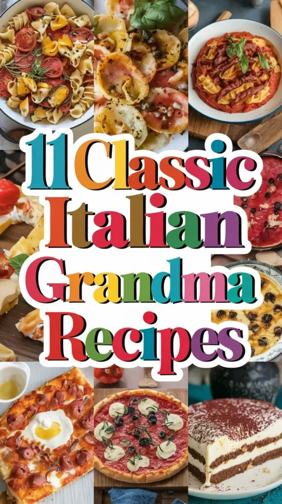 11 Timeless Italian Grandma Recipes to Warm Your Heart and Home