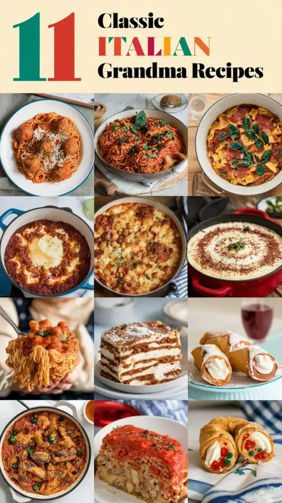 11 Timeless Italian Grandma Recipes to Warm Your Heart and Home