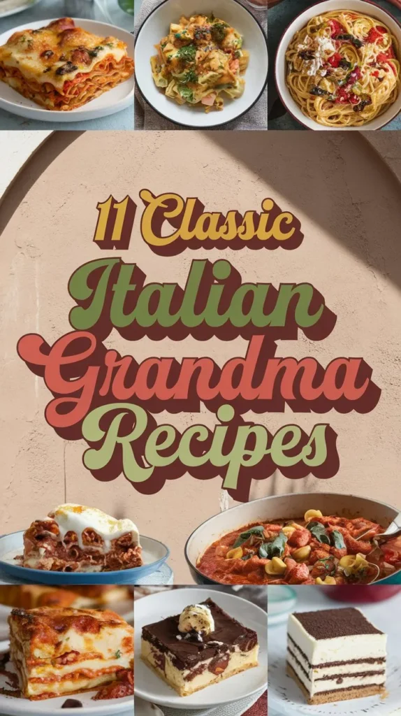 11 Timeless Italian Grandma Recipes to Warm Your Heart and Home