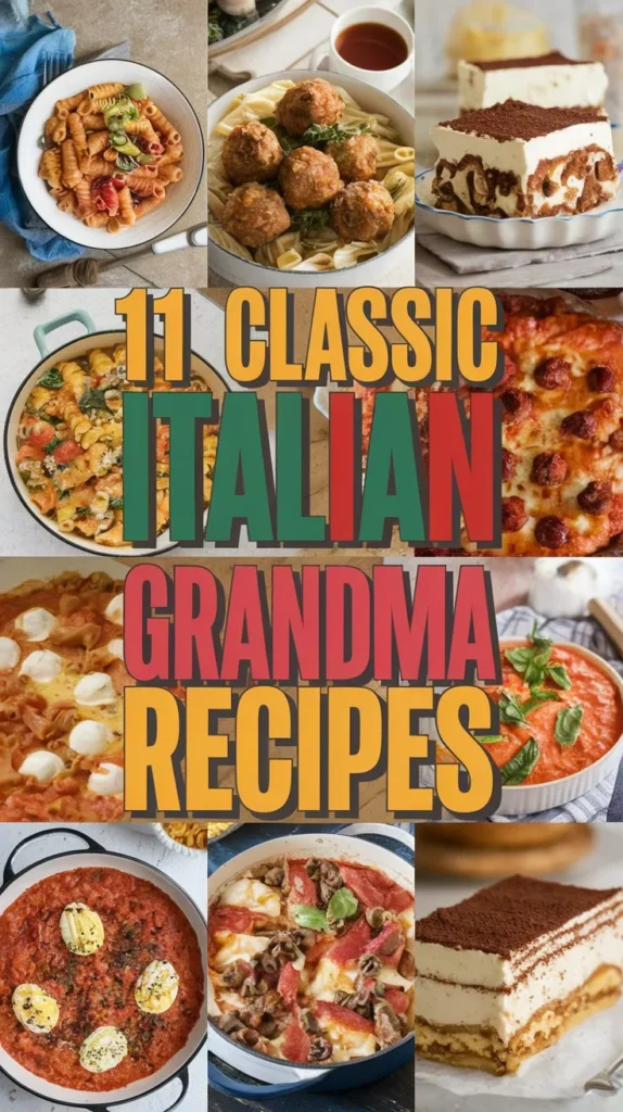 11 Timeless Italian Grandma Recipes to Warm Your Heart and Home