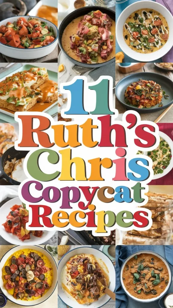 11 Ruth's Chris Steak House Copycat Recipes to Try at Home