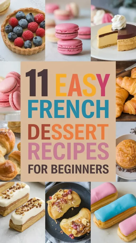 11 Easy French Dessert Recipes for Beginners to Try