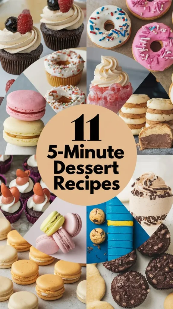 11 Quick and Easy 5-Minute Dessert Recipes