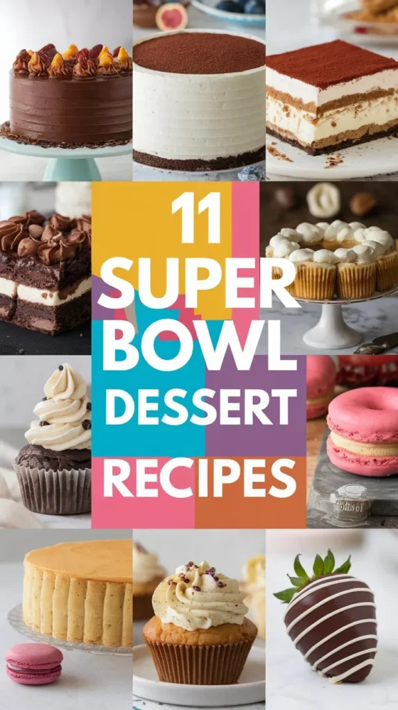 11 Super Bowl Dessert Recipes to Satisfy Your Cravings