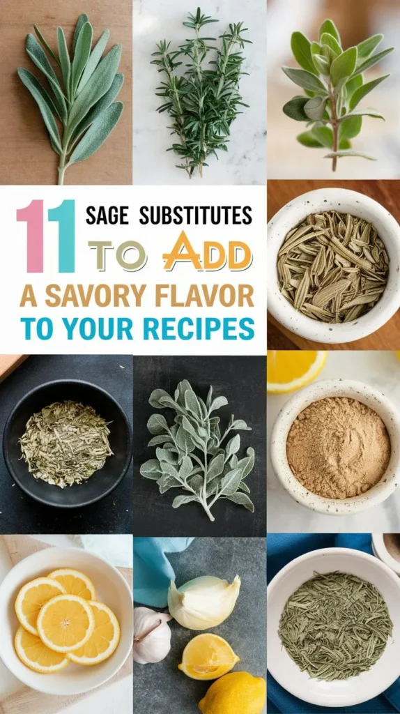 11 Sage Substitutes to Add a Savory Flavor to Your Recipes