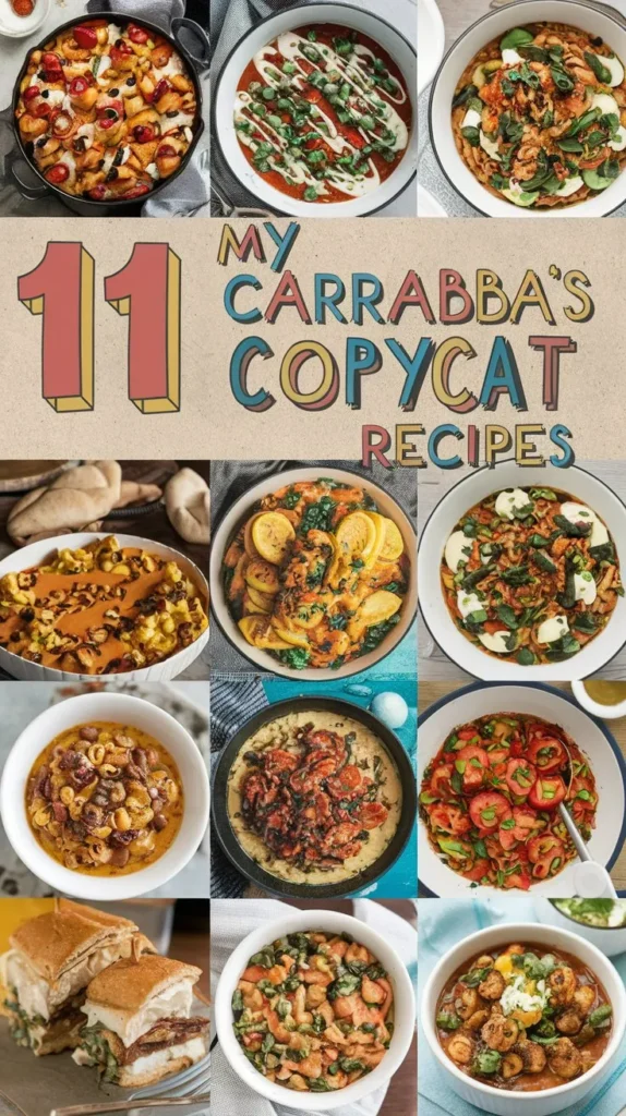 11 My Carrabba's Copycat Recipes to Bring the Italian Flavor to Your Table