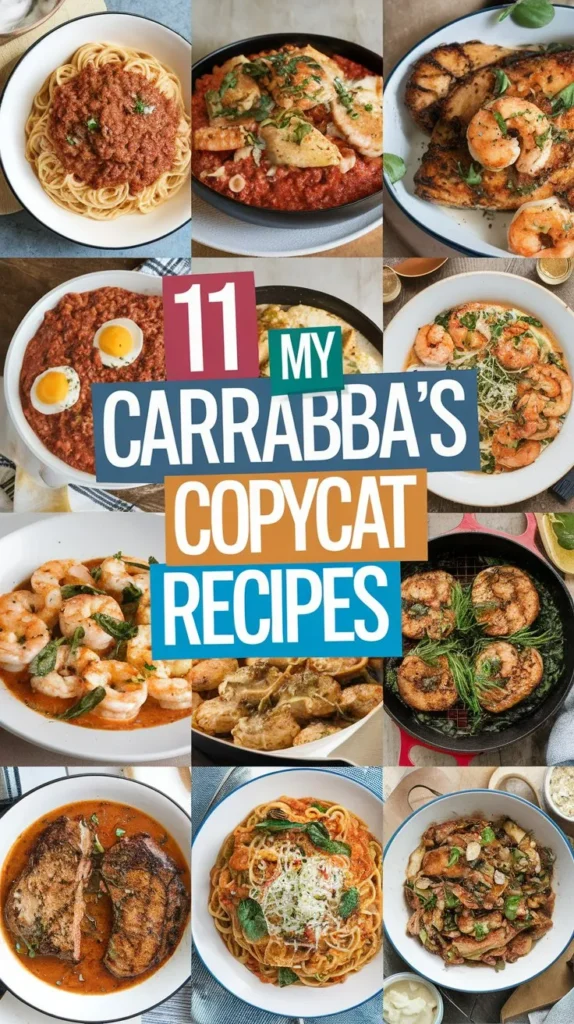 11 My Carrabba's Copycat Recipes to Bring the Italian Flavor to Your Table