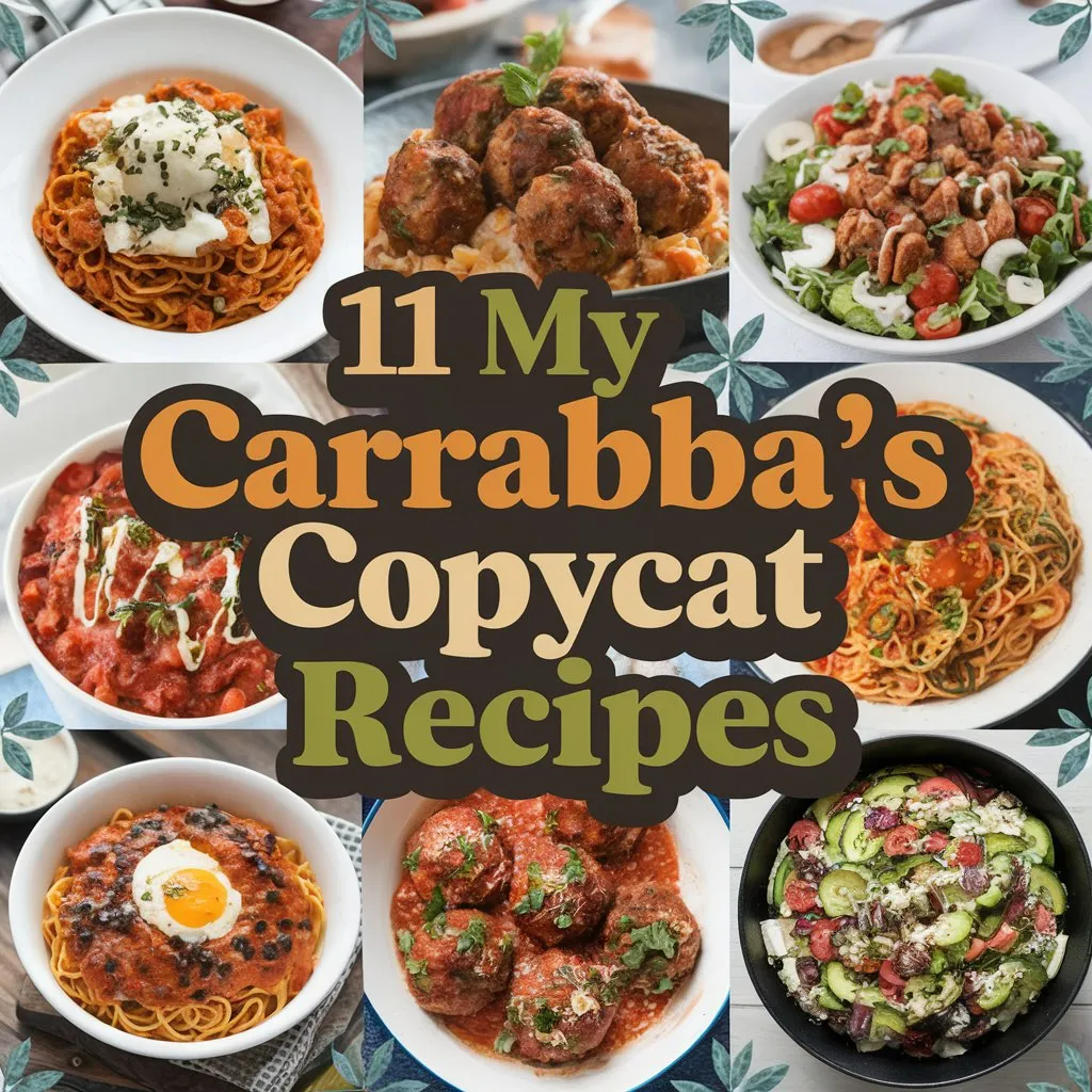 11 My Carrabba's Copycat Recipes to Bring the Italian Flavor to Your Table